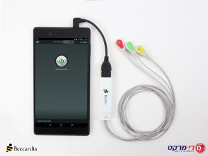 מכשיר א.ק.ג ווטרינרי 6 BeeW ECG  BEECARDIA לידים