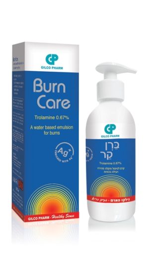 Burn Care 250 Ml Cream -ברן קאר