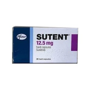 SUTENT 12.5MG 28 CAPS