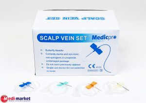 מחט פרפר 19G ,מדיקפרו 1 יח'