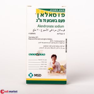 Fosalan Once- Weekly 70Mg 4 Tabs