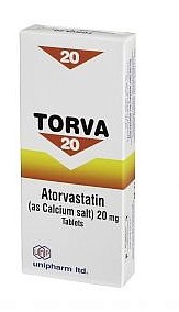 Torva 20 Mg 30 Tabs