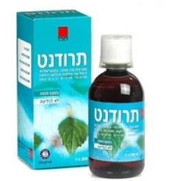 תרודנט מי פה  אנטיבקטריאלית בטעם מנטה Tarodent 300Ml
