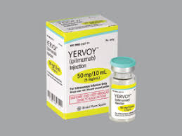 YERVOY 50MG VIAL 10ML