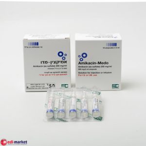 Amikacin Medo 500Mg/2Ml X 10 Amp (Il)