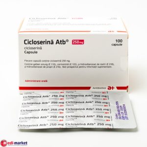 CICLOSERINA 250MG 100 CAP