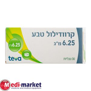 Carvedilol 6.25 30Tab קרבדילול