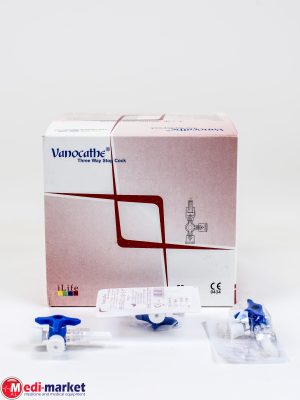 ברז 3 כיוונים מדיקפרו/50 vanocathe יח'