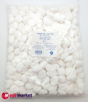 כדורי גזה 20*20  1/500, מדיקפרו