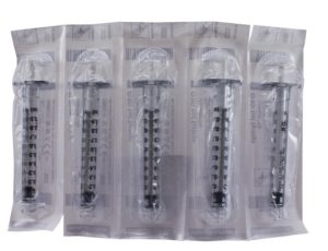 מזרק 1 מ"ל לואר לוק 309628 BD 1/100