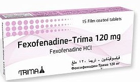 Fexofenadine - Trima 120 Mgx15 tab