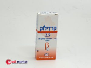 Cardiloc 2.5Mg X 30Tabs