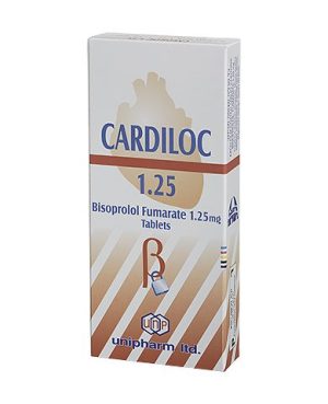 Cardiloc 1.25Mg X 30Tabs