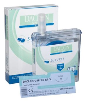 חוט תפירה ניילון בקסטה SMI 3/0