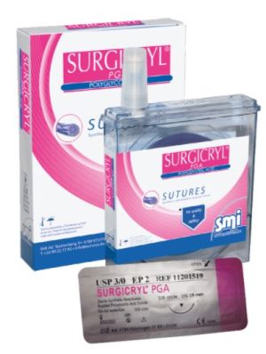 חוט תפירה וייקריל 2/0 בקסטה,נספג 15 מ'(מ)