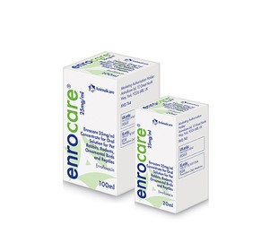 Enrocare 25Mg/Ml Oral Solution 100Ml