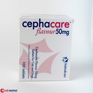 Cephacare Flavour 50Mg 100 Tablets