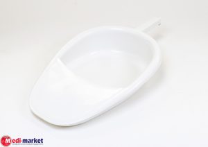 סיר לילה פלסטיק/ מיטה גדול עם ידית, מדיקפרו