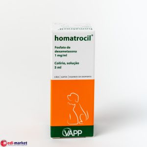 HOMATROCIL EYE DROPS DEXAMTHASONE 1MG/ML 5ML