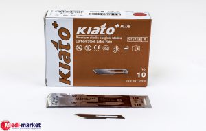 סכין ניתוח קיאטו מס' 10 100 יח'