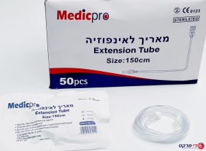 מאריך לאינפוזייה ,מדיקפרו, 150 ס"מ