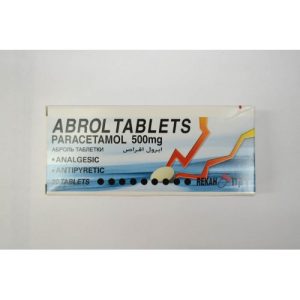 Abrol 500 Mg TabsX 20
