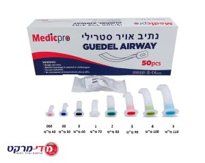 נתיב אוויר מידה 4 אדום 100 מ"מ סטרילי מדיקפרו