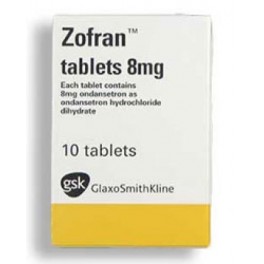 Zofran 8 Mg 10 Tab זופראן 8 מ"ג 10 טב'