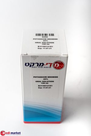 Potassium Bromide K.B.R 25% 100 Ml Solution