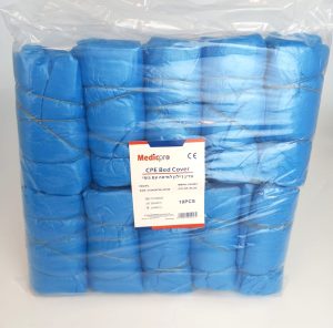 סדין ניילון PVC כיסוי למיטה עם גומי 90X2.1ס"מ* 10 יח'