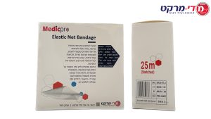 רשת חבישה אלסטית 25 מטר מידה 5 מדיקפרו