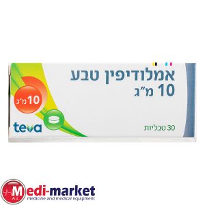 Amlodipine Teva 10 Mg*30 Tab