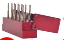 סט מקדחי יהלום דנטלי כדור 1.4 10 יח'