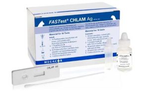 FASTest CHLAM ag 1/10 test cassets קלמידיה