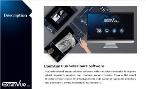 ExamVue duo תוכנת די אר ייעודית לסוסים