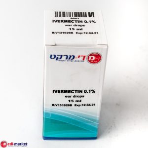 Ivermectin Ear Drops 0.1%  15Ml