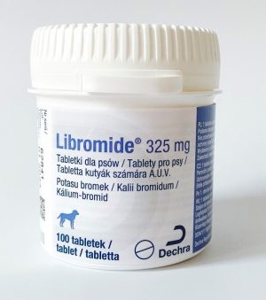 Libromide 325Mg 100 Tablets For Dog (Potassium Bromide)
