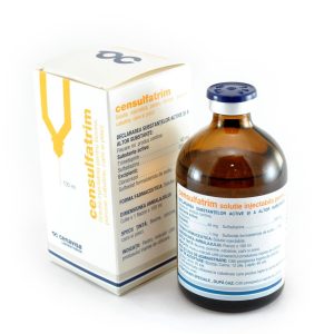 Censulfatrim Sulphadiazin & Trimethoprim 100Ml Inj