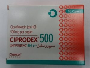 Ciprodex 500Mg X 10Tabs
