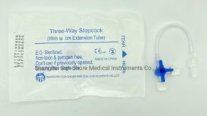 4 Way Stopcock with 10cm Extension Line