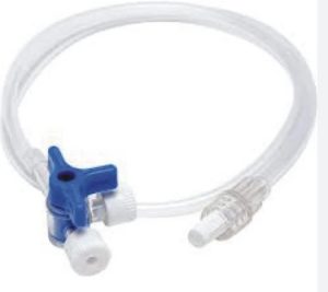 4 Way Stopcock with 25cm Extension Line