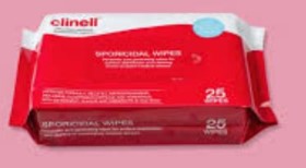 מגבונים - Clinell sporicidal wipesn 1/6