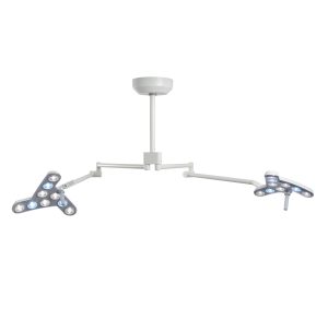 TRIANGO-100-DUO תאורה לחדר ניתוח 100א' לוקס 2 X ראשים תקרתי