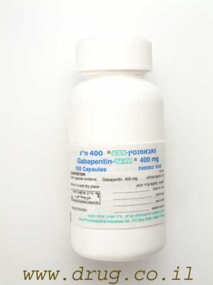 Gabapentin-Teva 400Mg X 100Caps