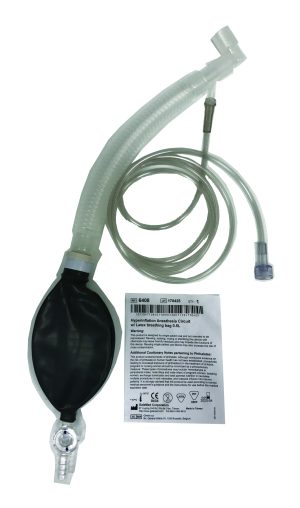 צינור למכונת הרדמה + בלון 0.5 ל' לחיות קטנות