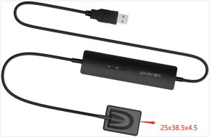 sensor1 25.0 × 38.5 × 4.5 mm סנסור למצלמה דנטלית