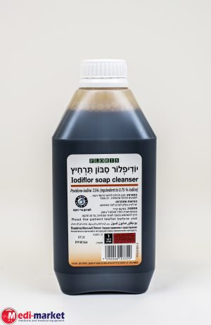 IODIFLOR-POVIDONE IODINE 7.5% 1 LITER פול' תרחיץ