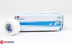 פלסטר מיקרופור 3M רוחב "1 מק"ט 1530-1  12 יח