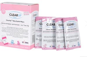 מגבוני EYE CARE לניקוי עפעפיים וריסים -קליר אפ