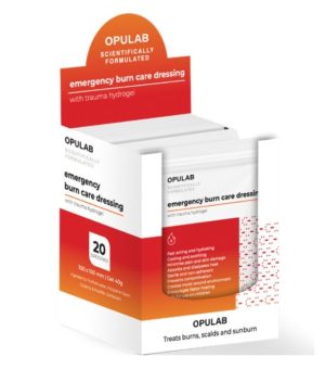 פד לכוויות , 10X10 ס"מ ,מארז של 20 יח' , MX LONDON